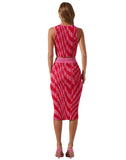 Alana Ribbed Knit Sleeveless Sweater