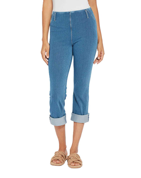 Cool-ing Crop Boyfriend Denim