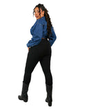 Plus High Waisted Skinny Jeans